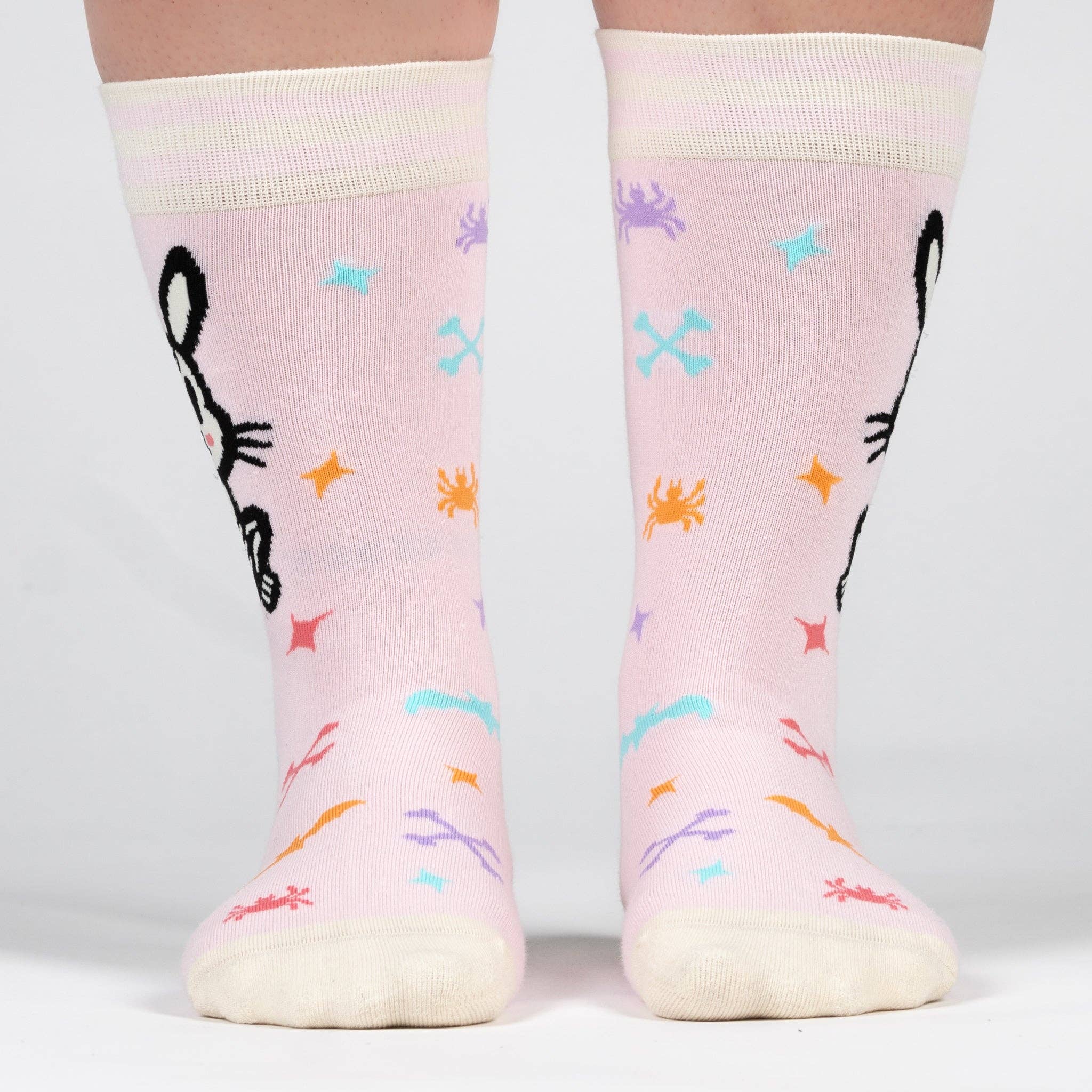 Skelly Bunny Socks