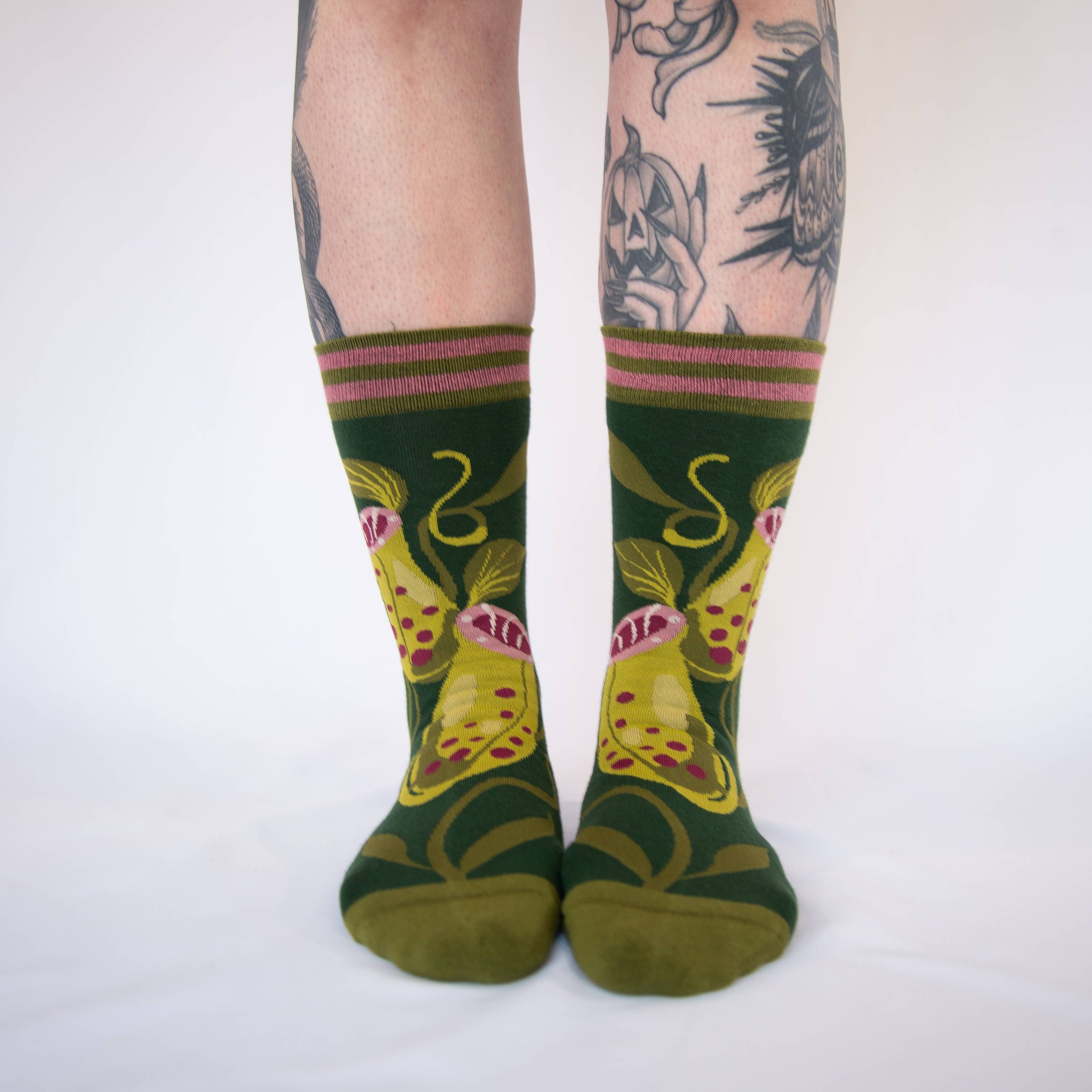 Pitcher Plant Socks