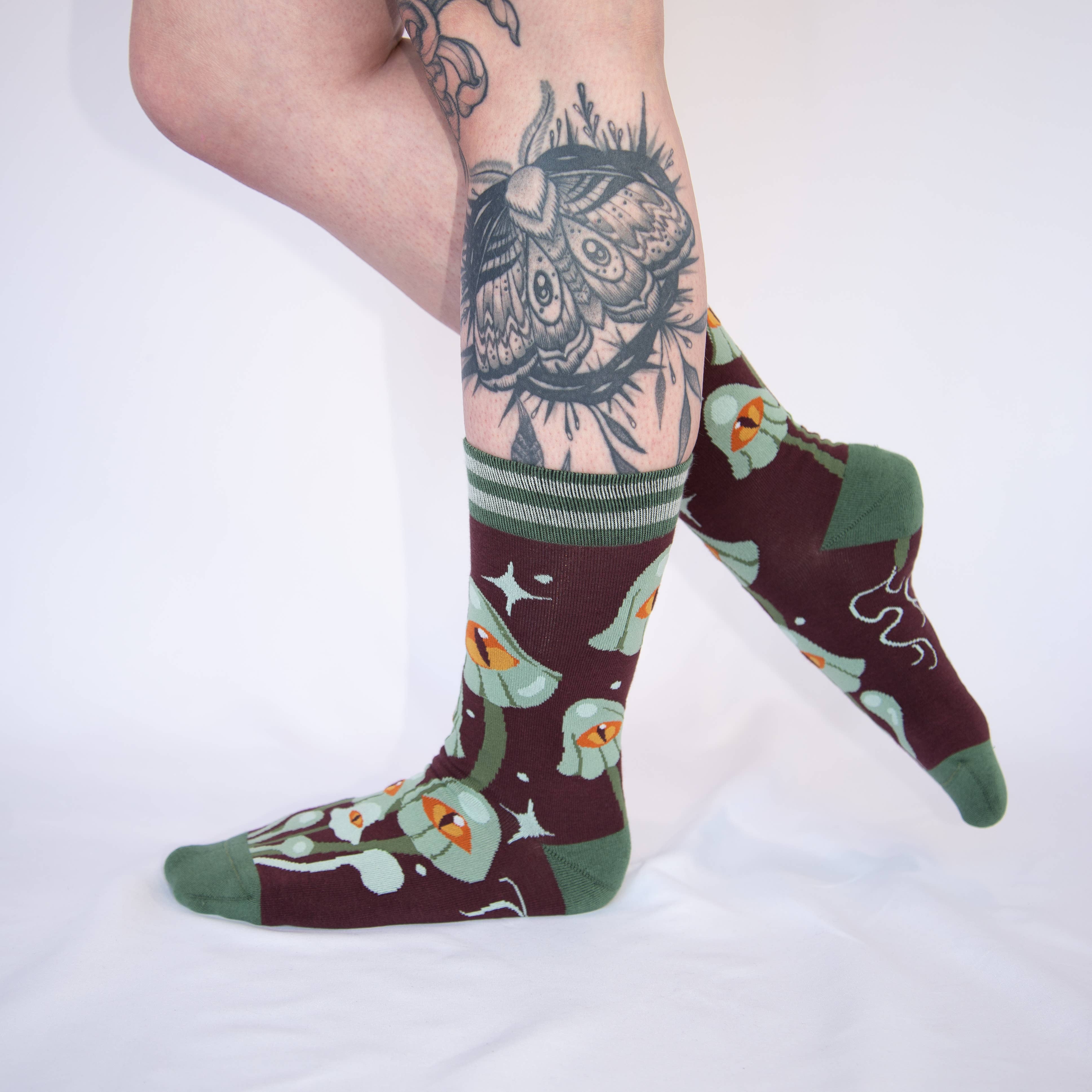 Mystic Mushrooms Socks