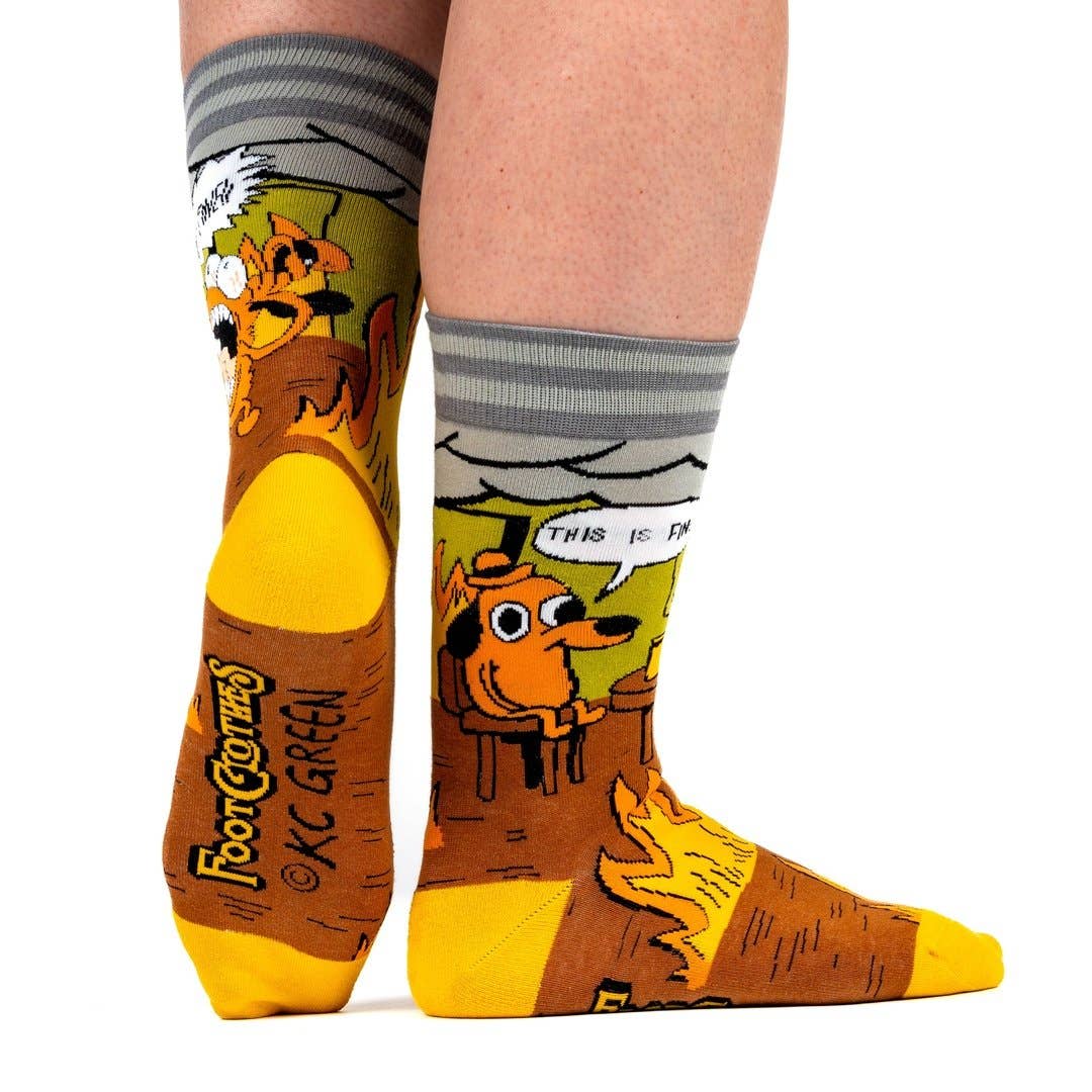 This is Fine: Also, Not Fine. Socks