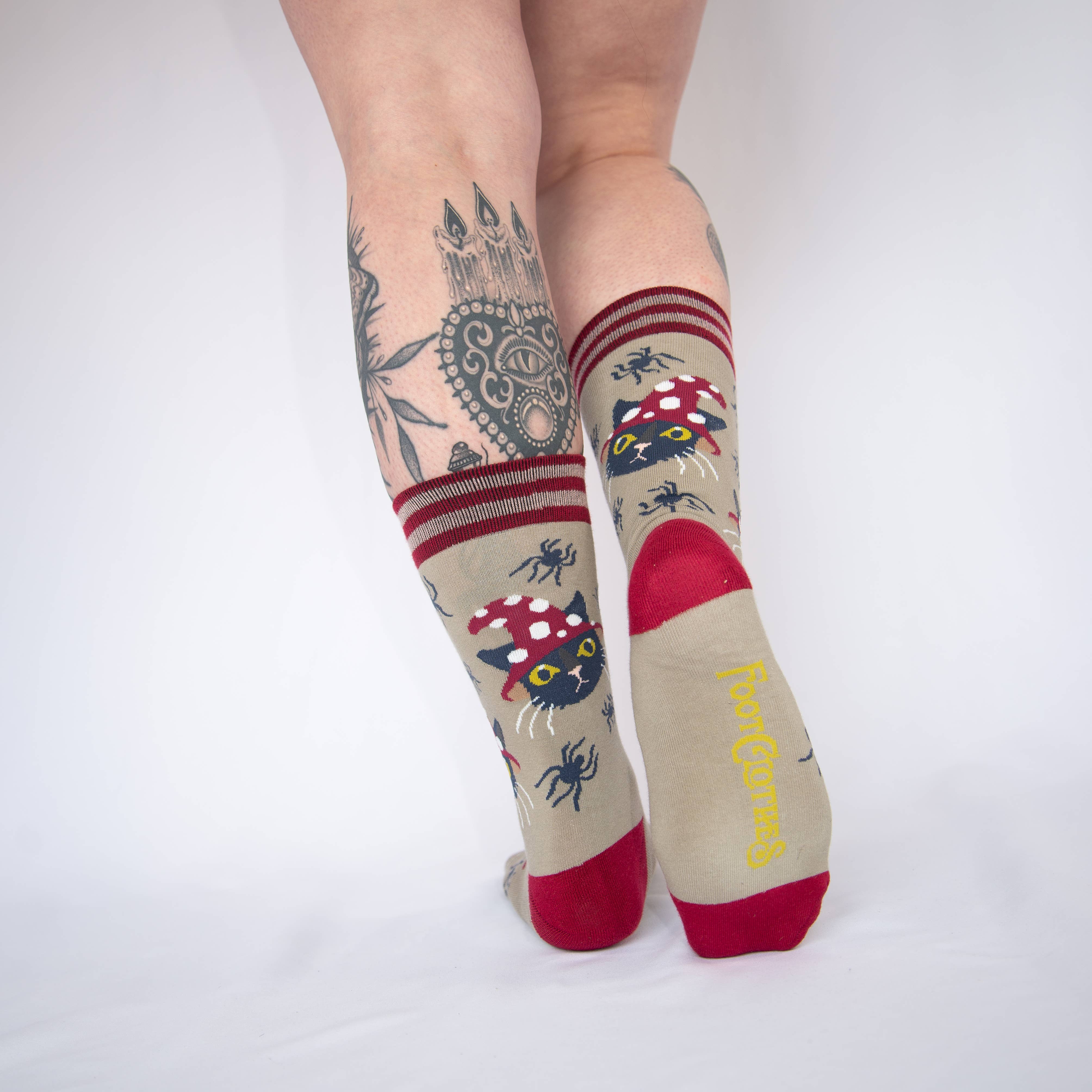 Witchy Whiskers Socks