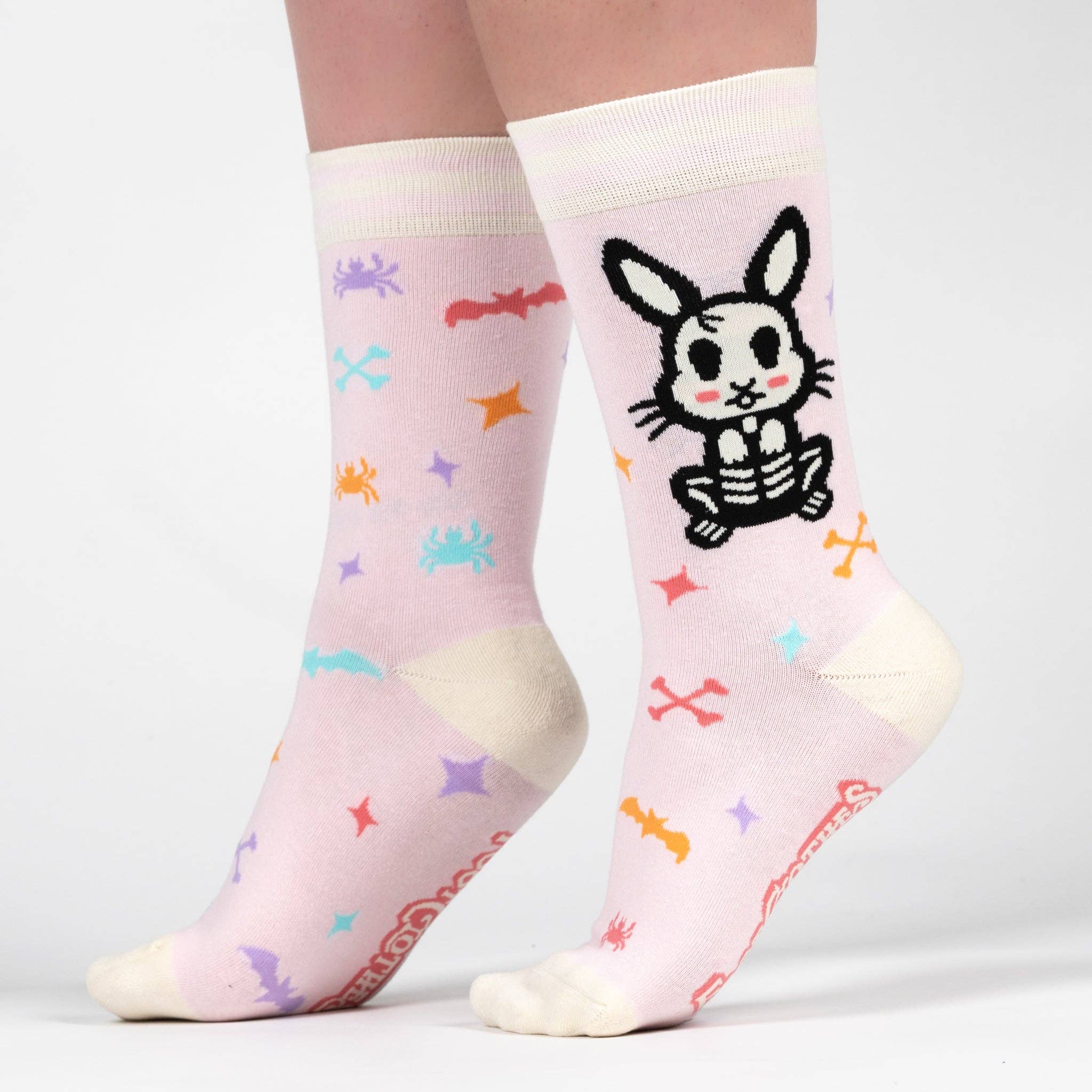 Skelly Bunny Socks