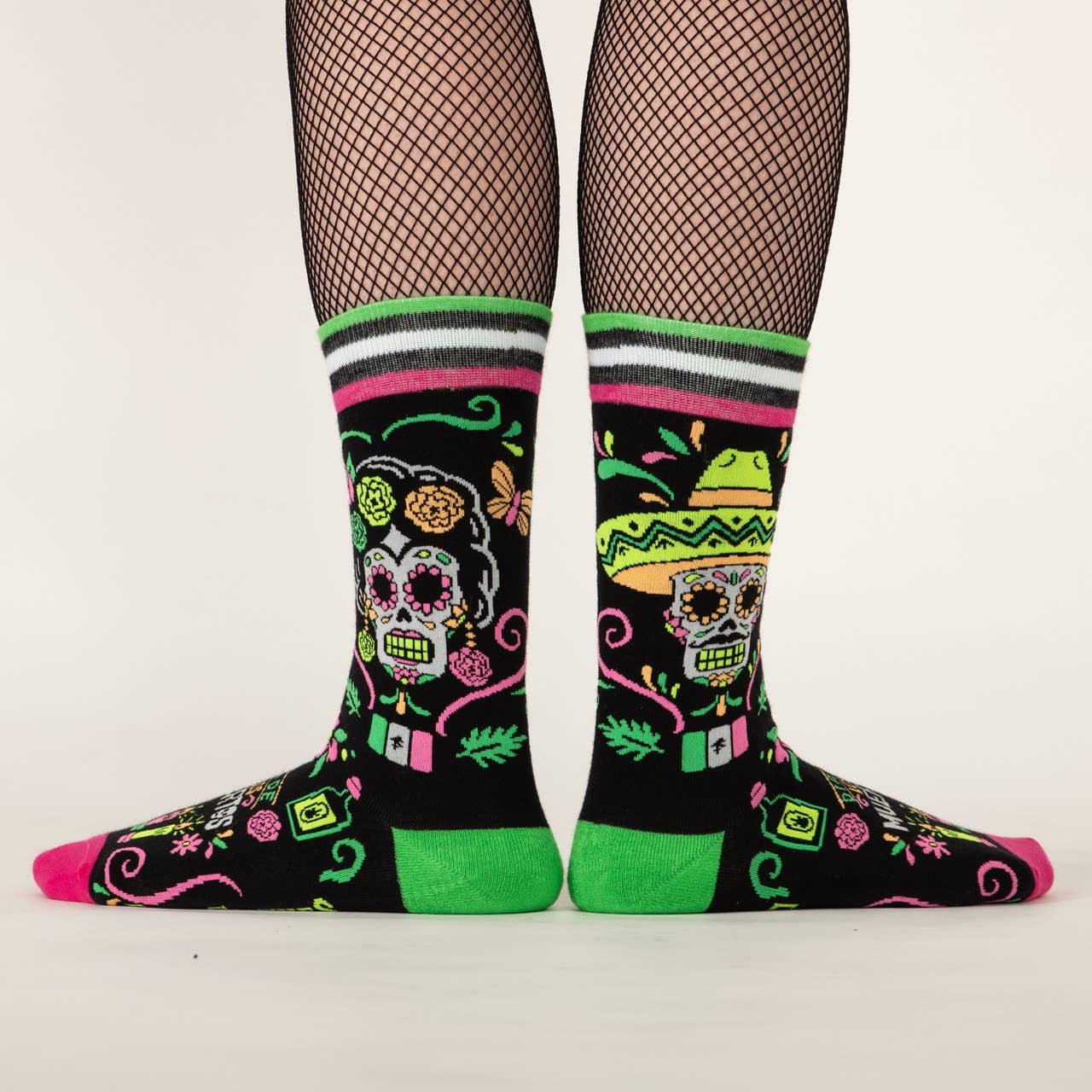 Angelo Montiel Signature Dia de Los Muertos Socks