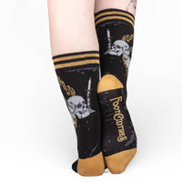 Raven's Grimoire Socks