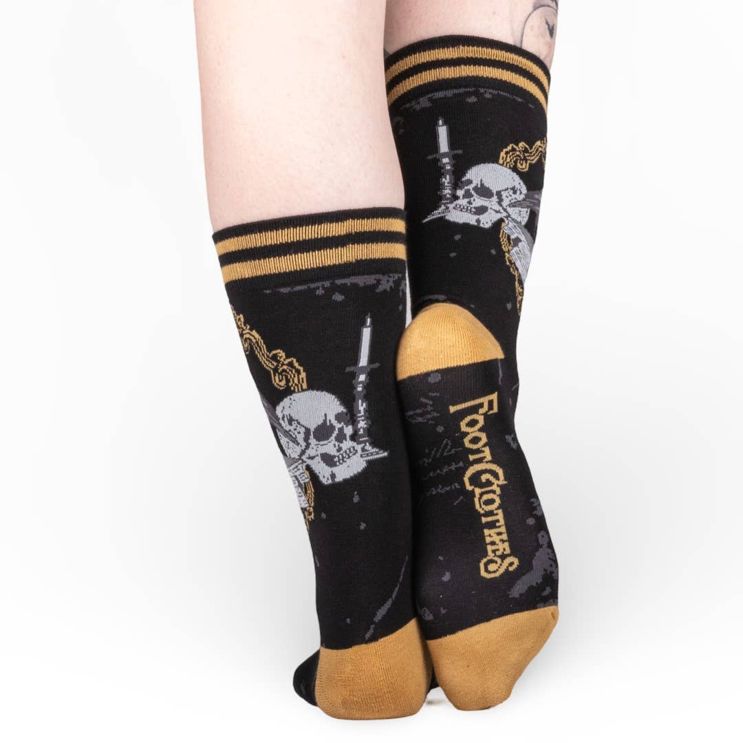 Raven's Grimoire Socks