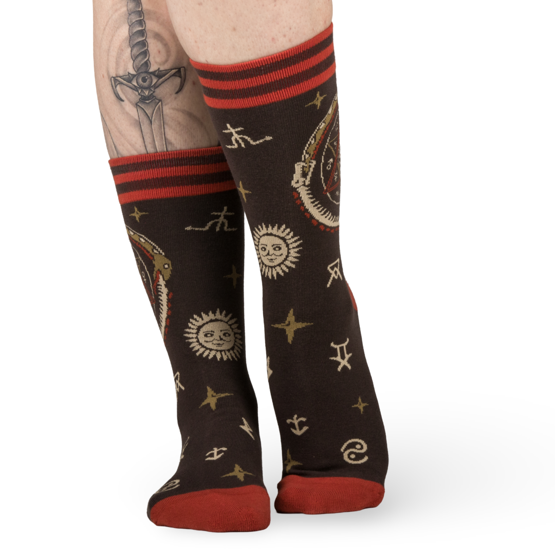 Infernal Alchemy Socks