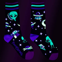 Spaced Out Alien Socks