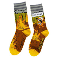 This is Fine: Also, Not Fine. Socks