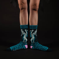 Evil AF Dragon Socks