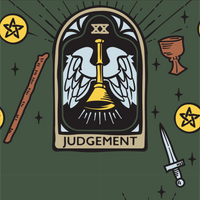 Judgement Tarot Nouveau Socks