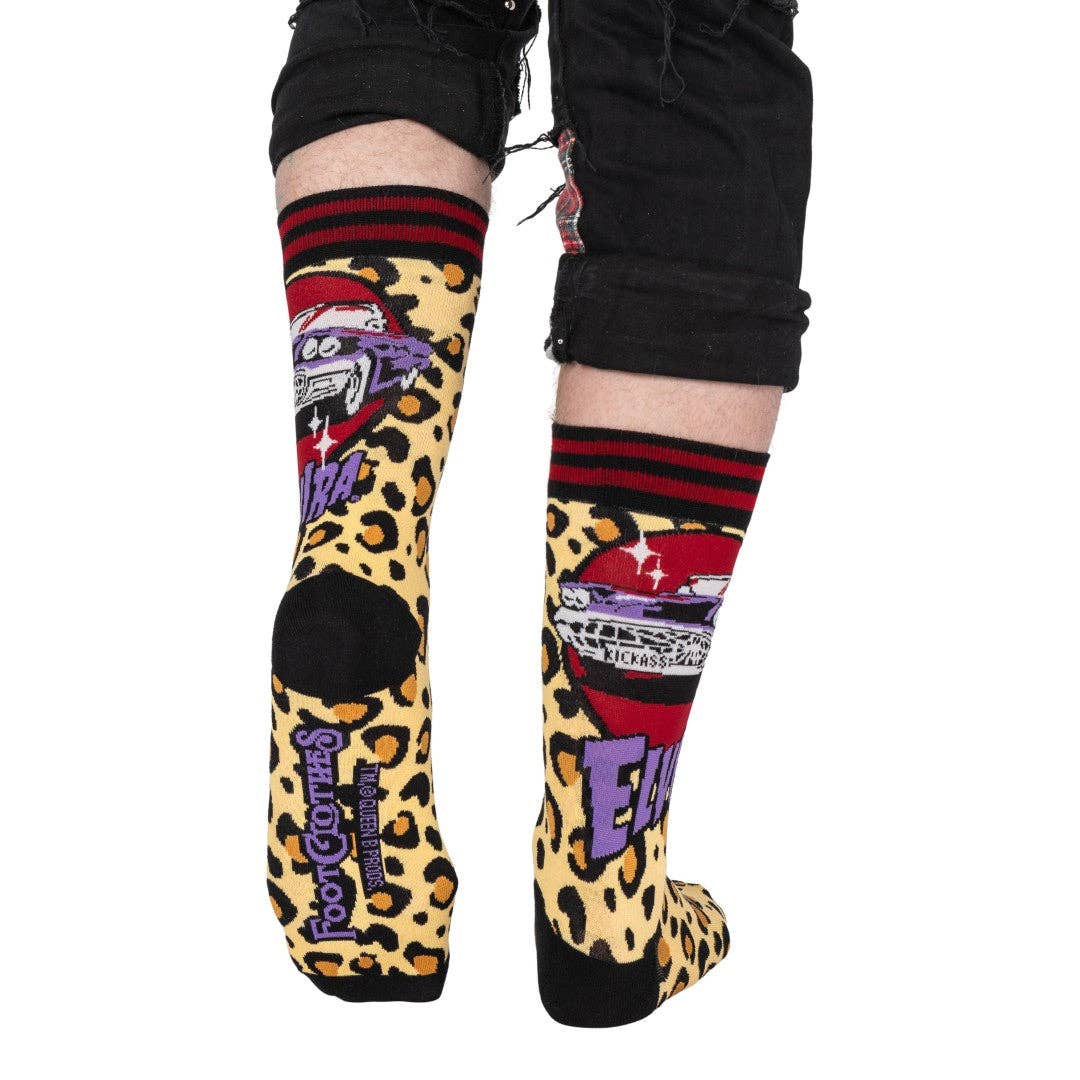 Elvira Macabre Mobile Socks