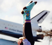 1950s Astronaut Socks