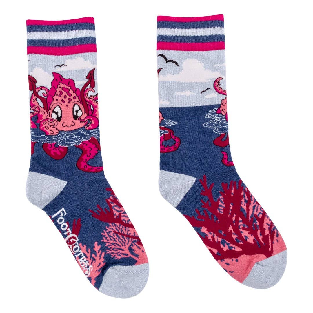 Cute Kraken Socks