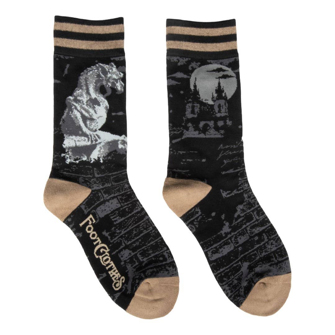 Gargoyle Guardian Socks