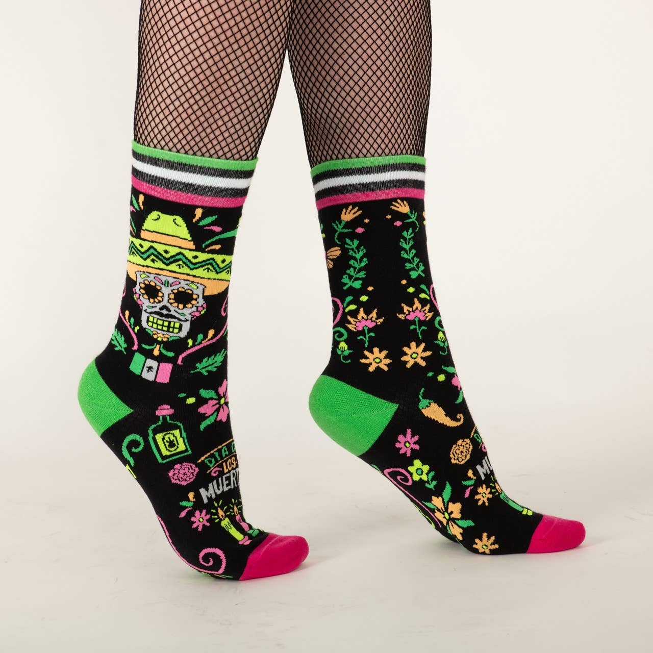 Angelo Montiel Signature Dia de Los Muertos Socks
