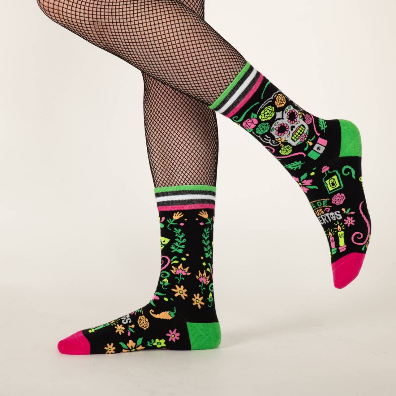 Angelo Montiel Signature Dia de Los Muertos Socks
