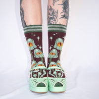 Mystic Mushrooms Socks