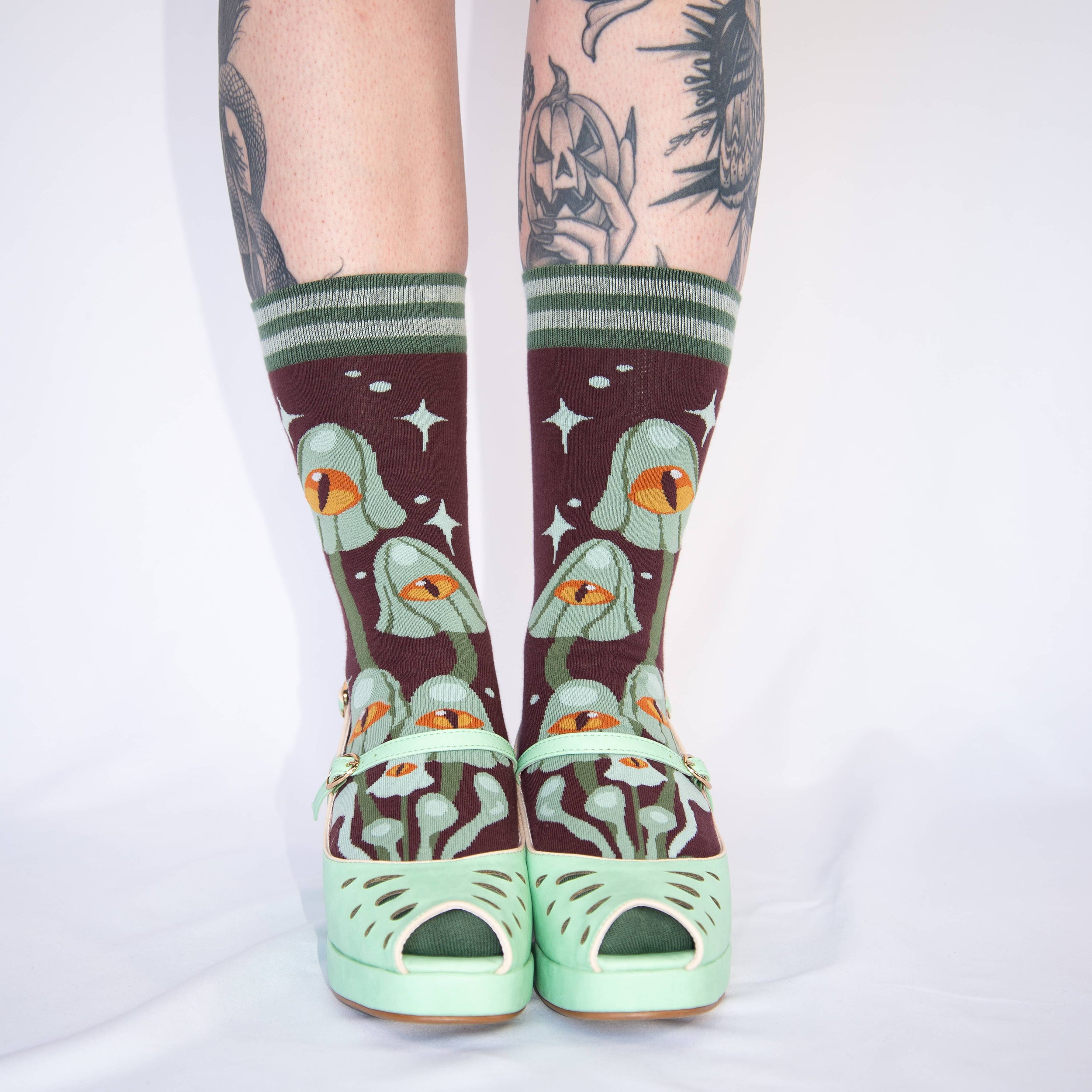 Mystic Mushrooms Socks