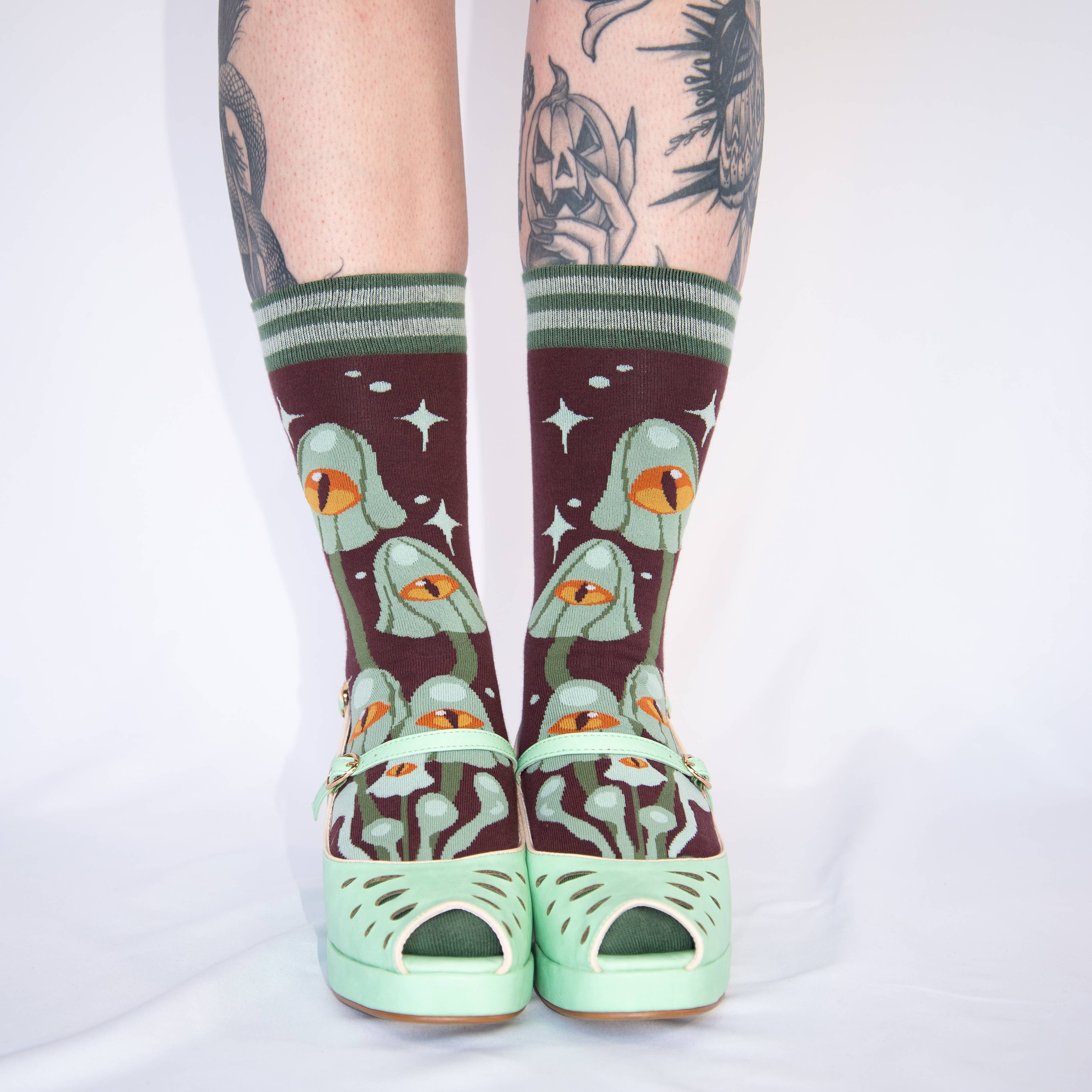 Mystic Mushrooms Socks