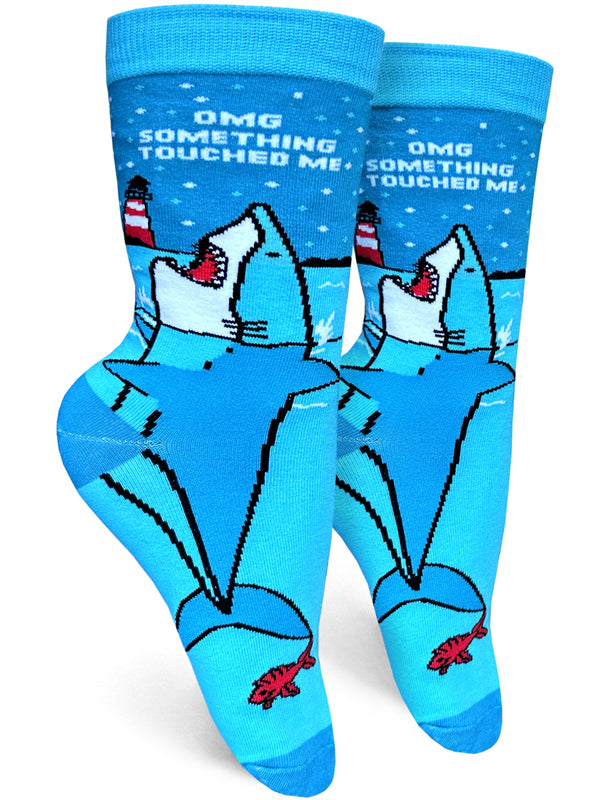 OMG Something Touched Me Socks - Small