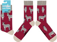 Fluffy Donkeys Socks