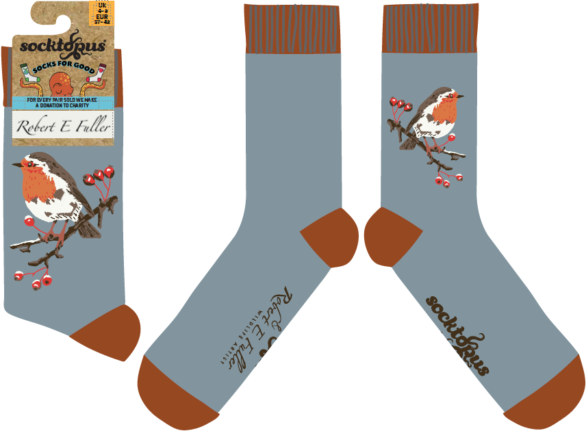 Robin Socks - Robert E Fuller