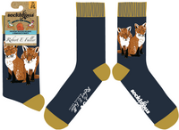 Fox Cubs Socks - Robert E Fuller
