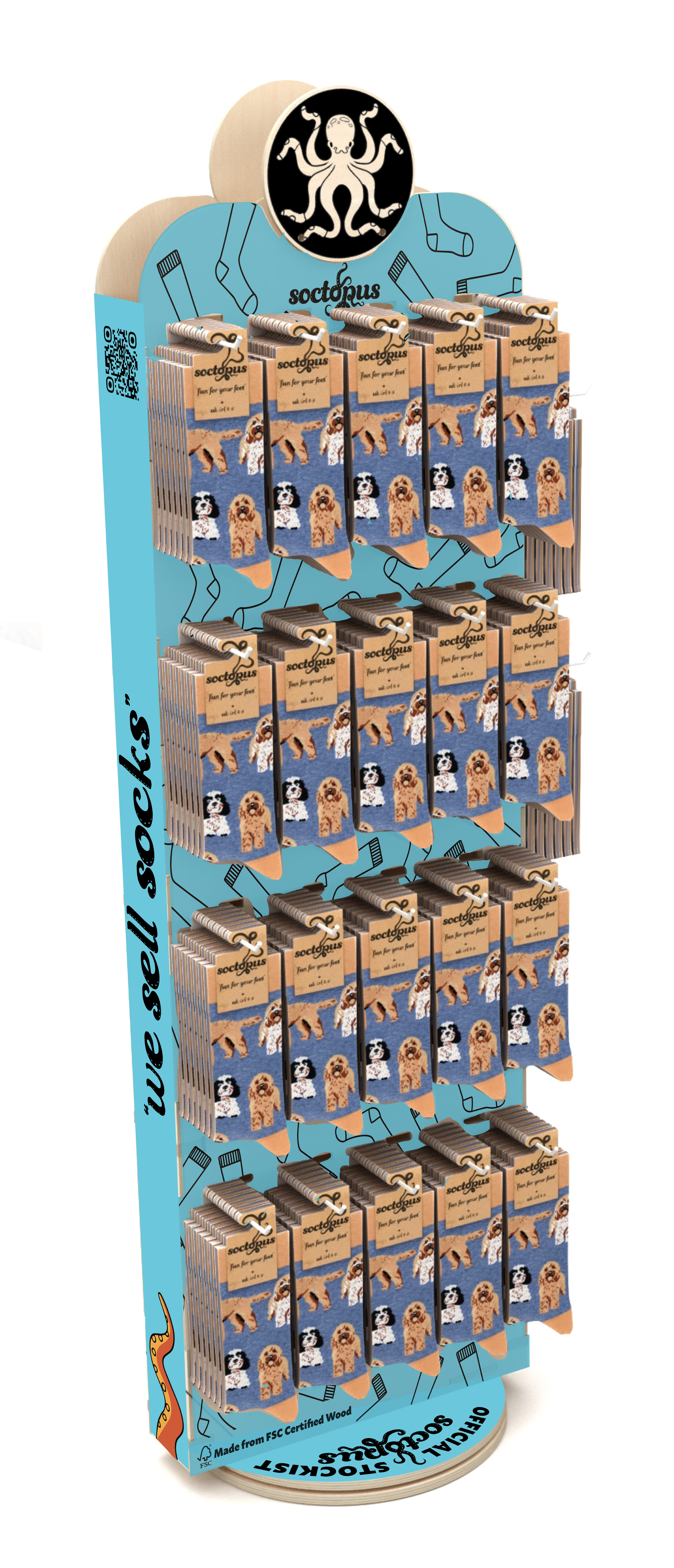 Floor-Stand Display Unit