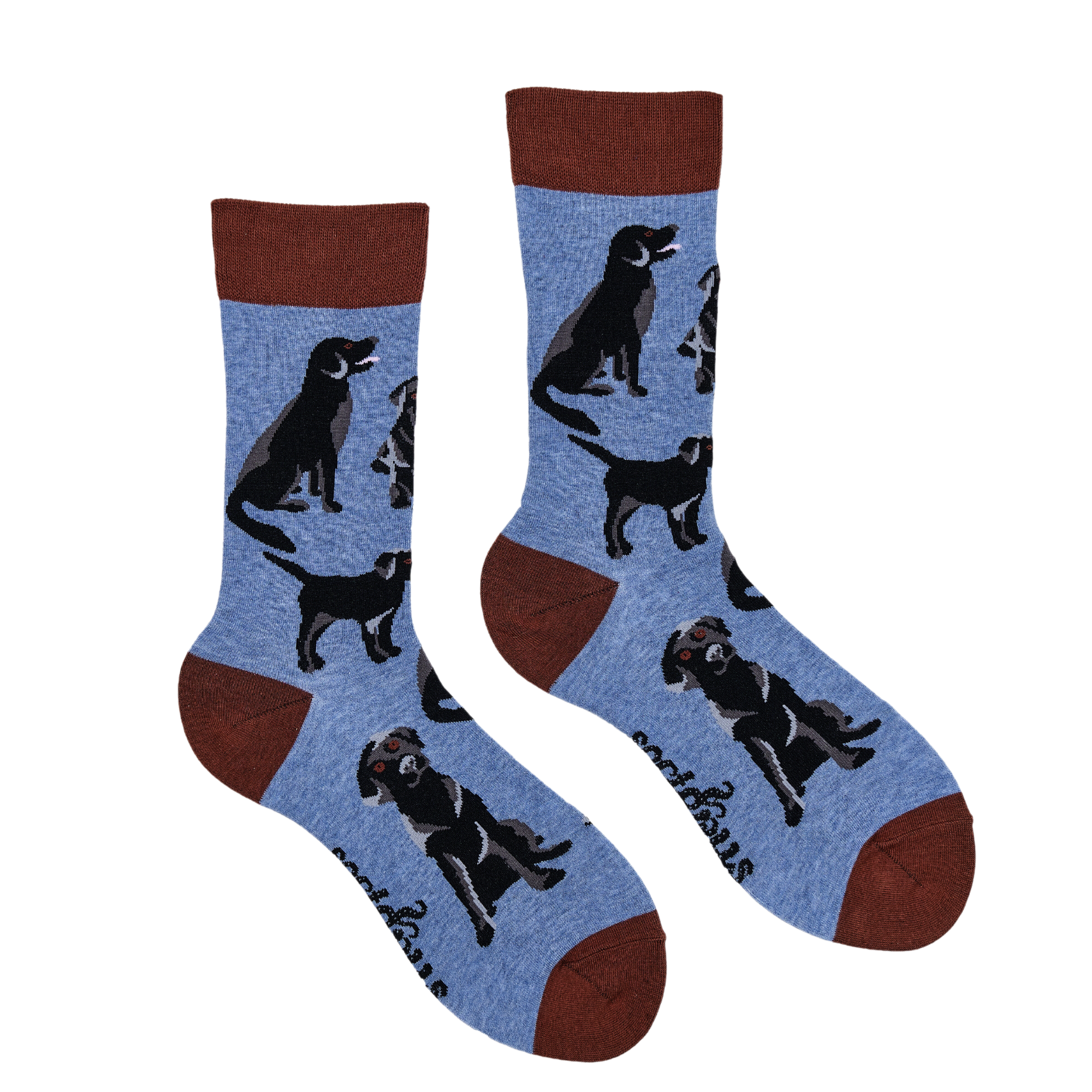 Labrador Socks - Black Lab