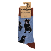 Labrador Socks - Black Lab