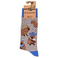 Cowboy Capybara Socks