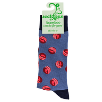 Cricket Balls Bamboo Socks