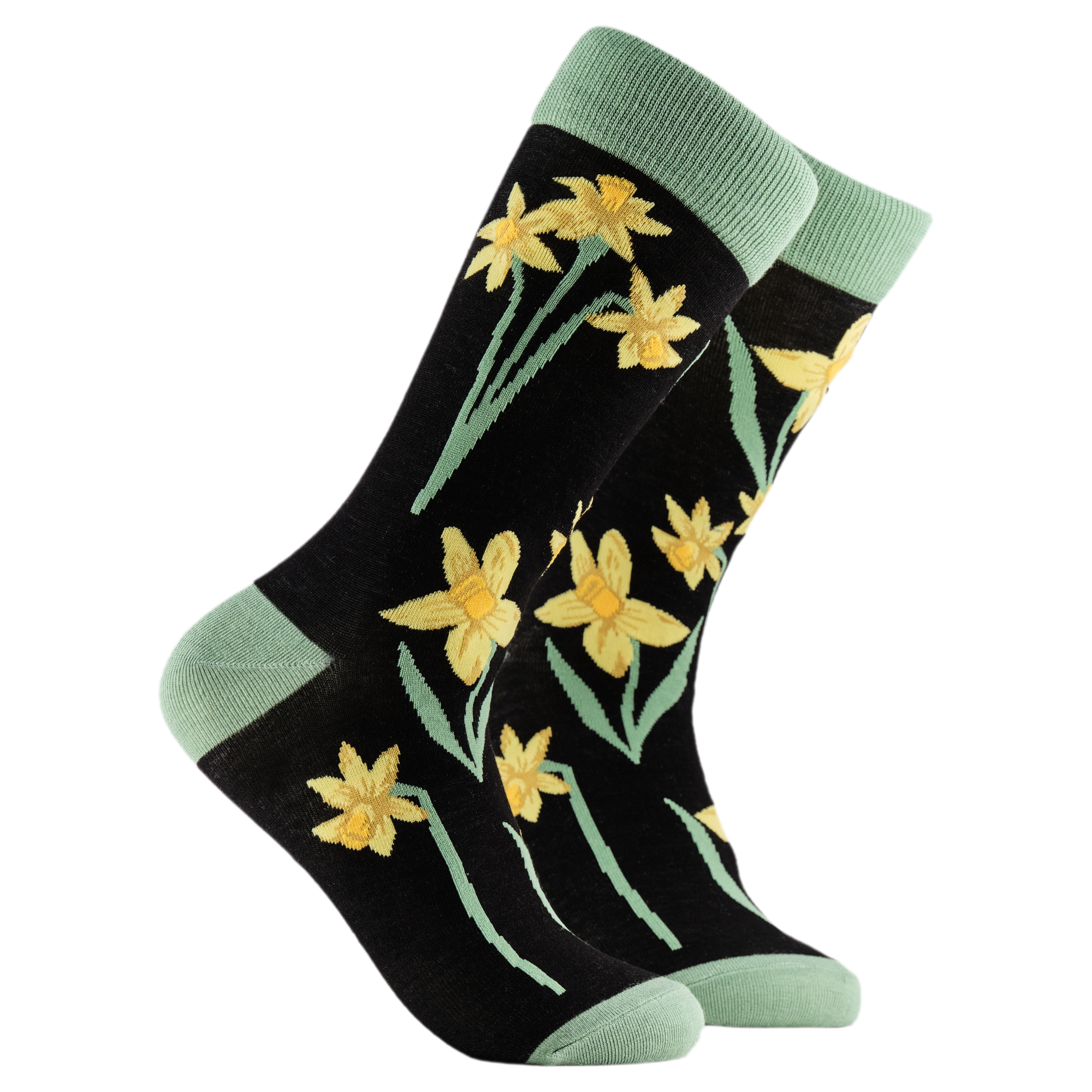 Daffodils Floral Bamboo Socks