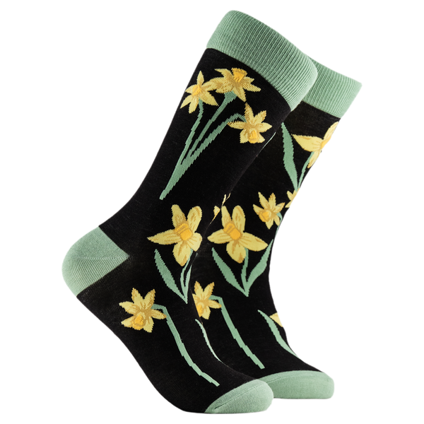 Daffodils Floral Bamboo Socks