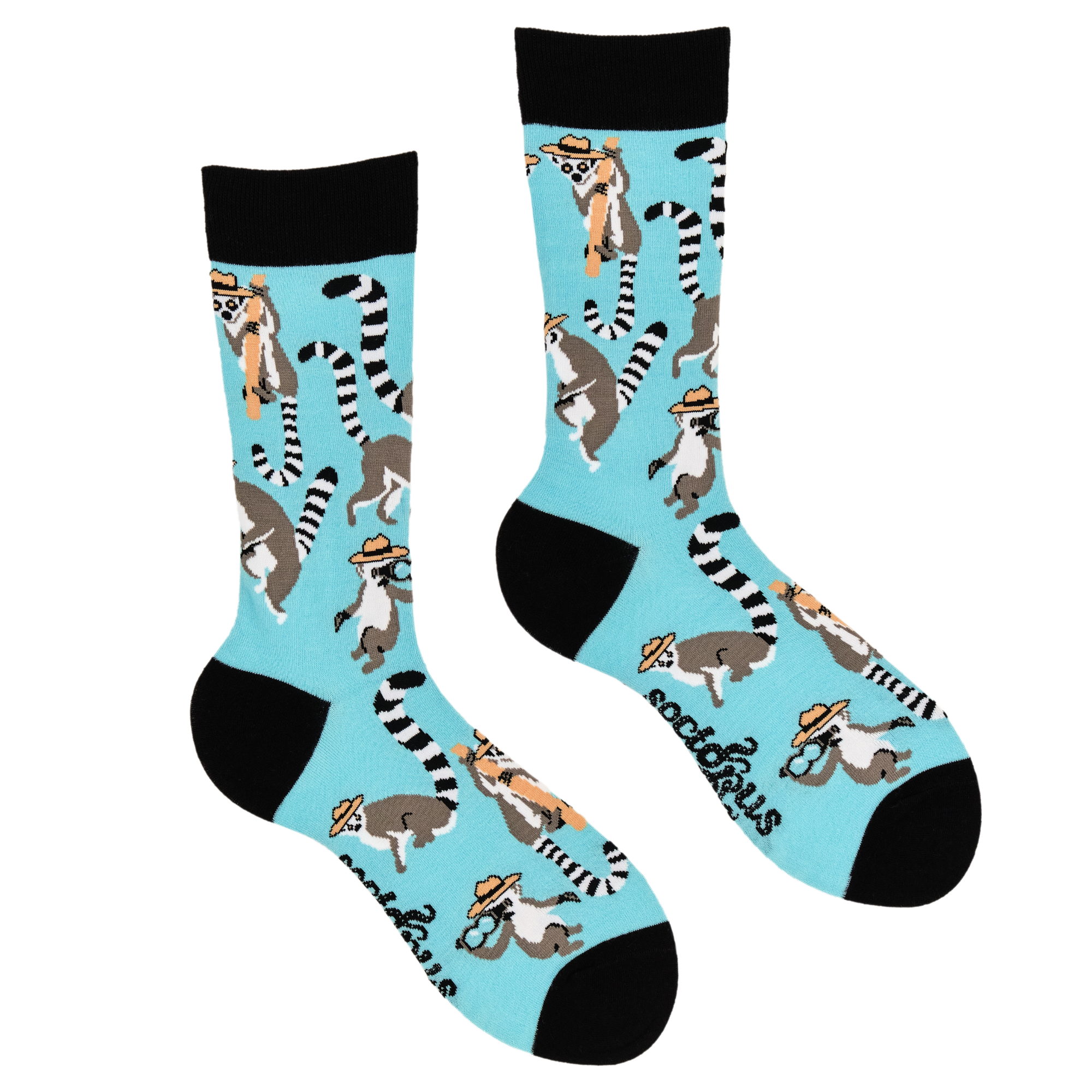 Detective Lemur Socks