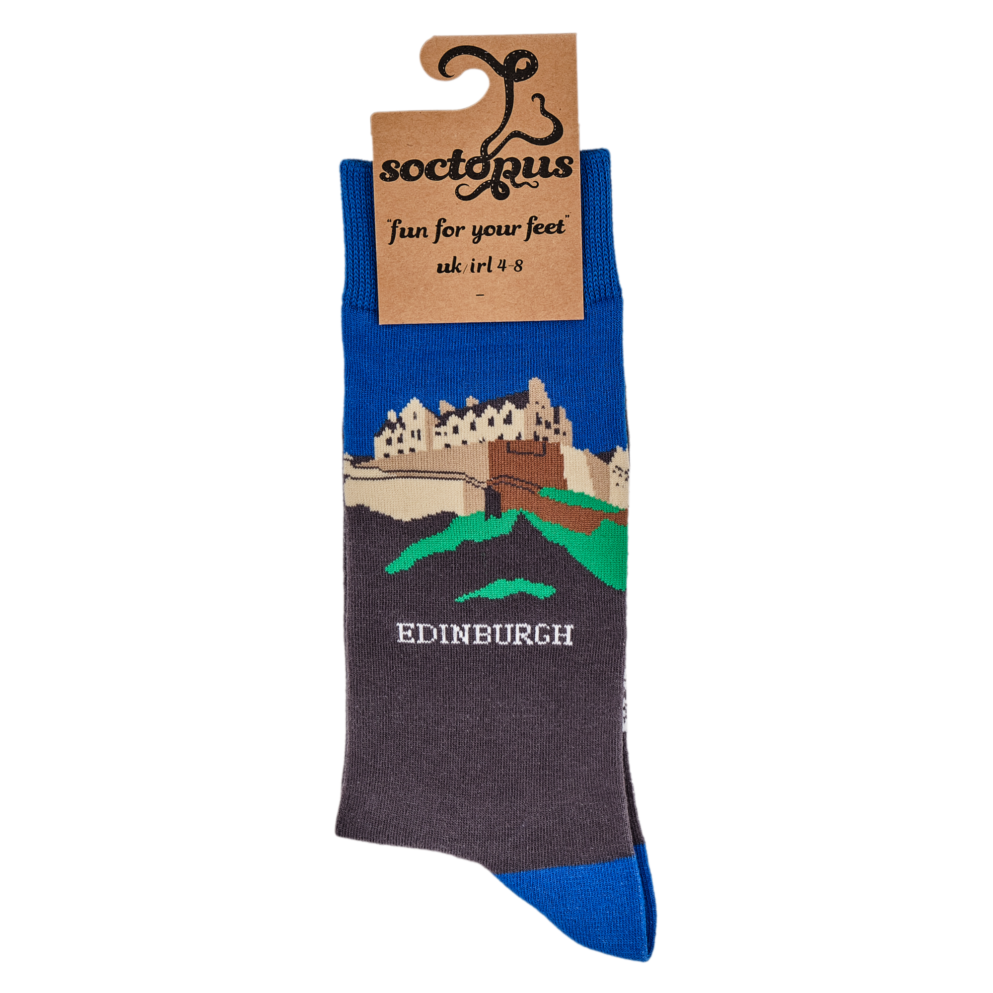 Edinburgh Castle Socks