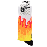 Flames Athletic Socks