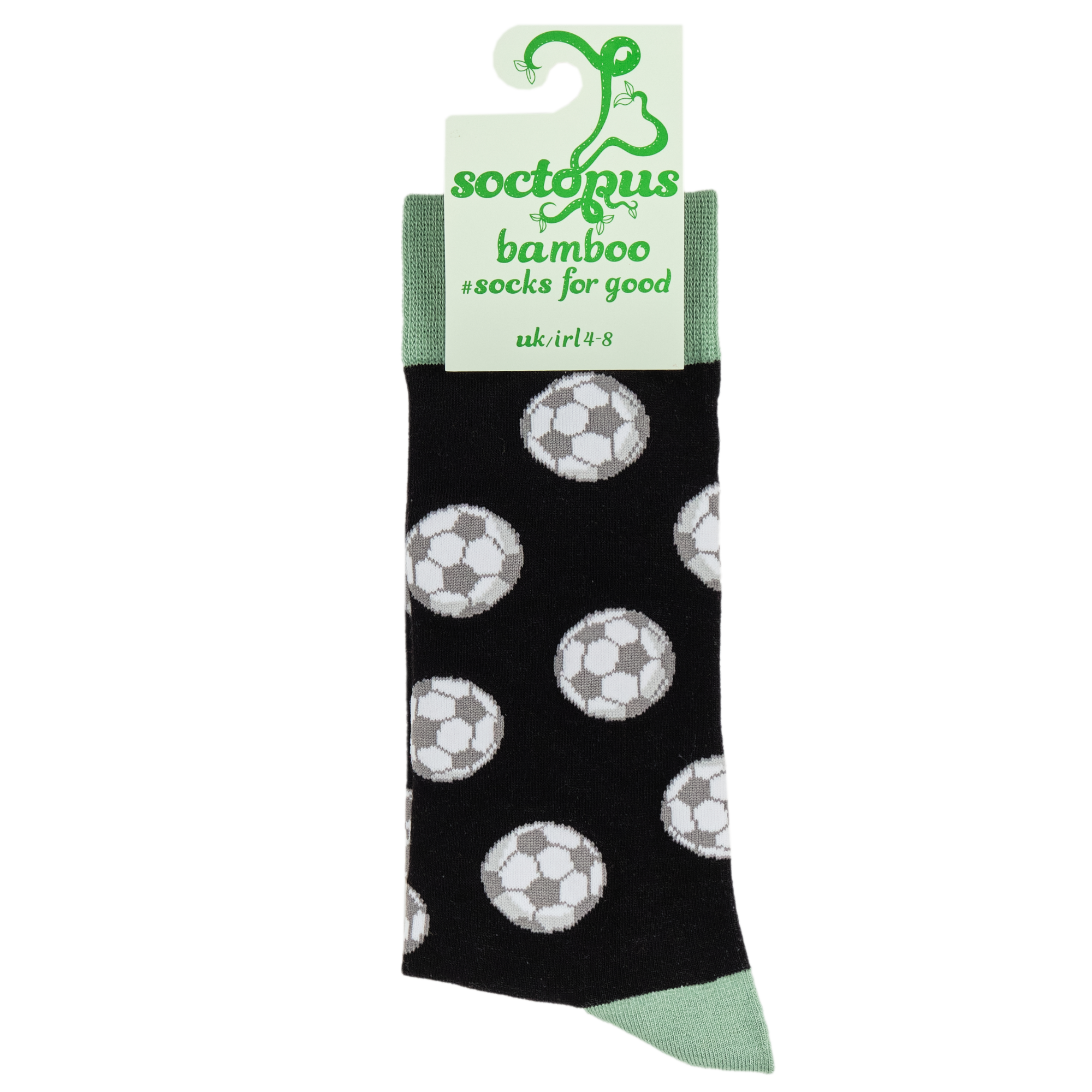 Footballs Bamboo Socks