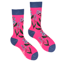 Forget Me Nots Floral Bamboo Socks