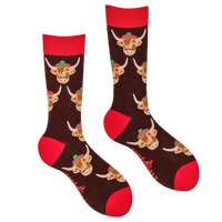 Highland Cow Socks