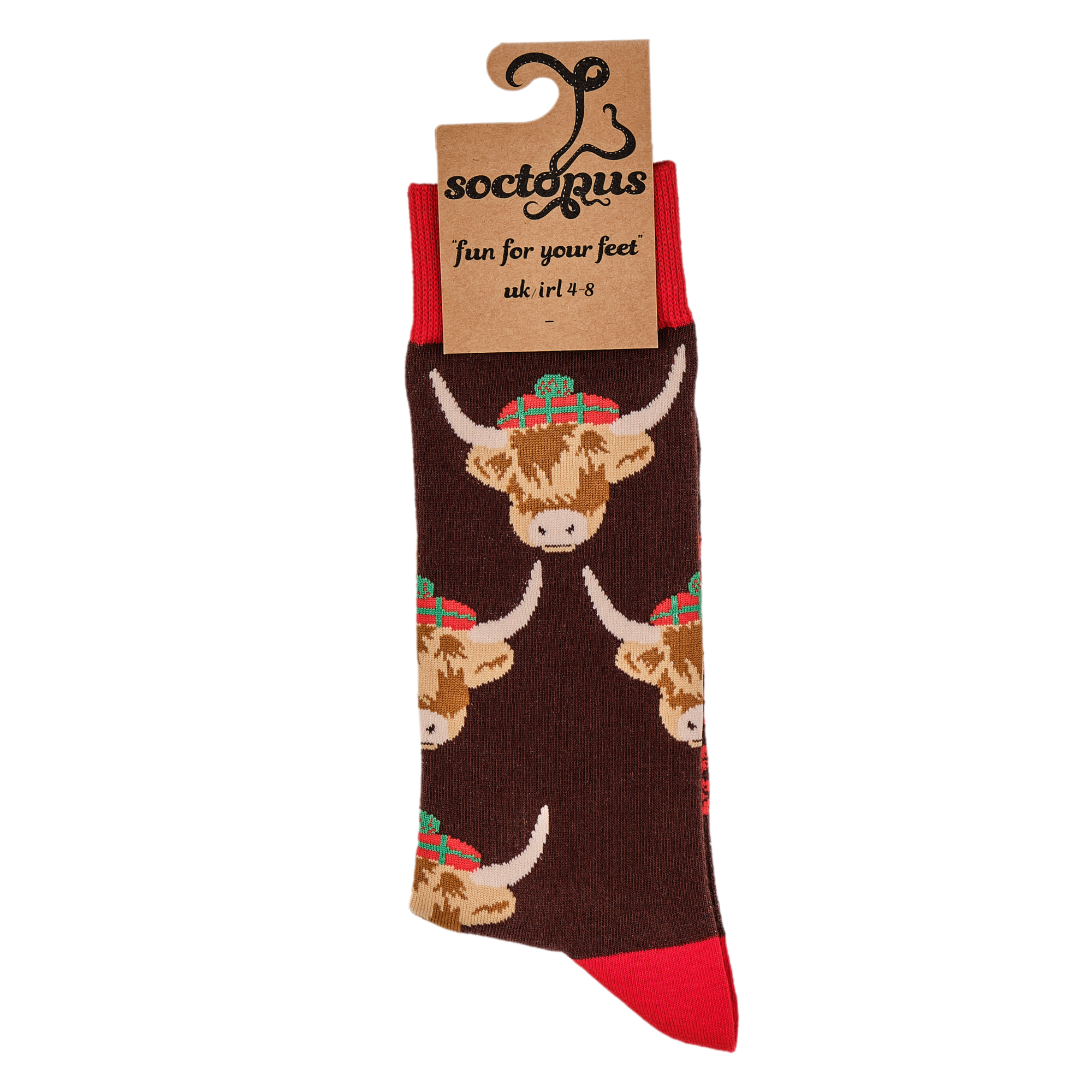 Highland Cow Socks