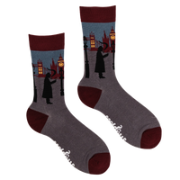 Sherlock Holmes Socks - London Skyline