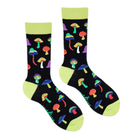 Magic Mushroom Socks - Mushroom Trippin'