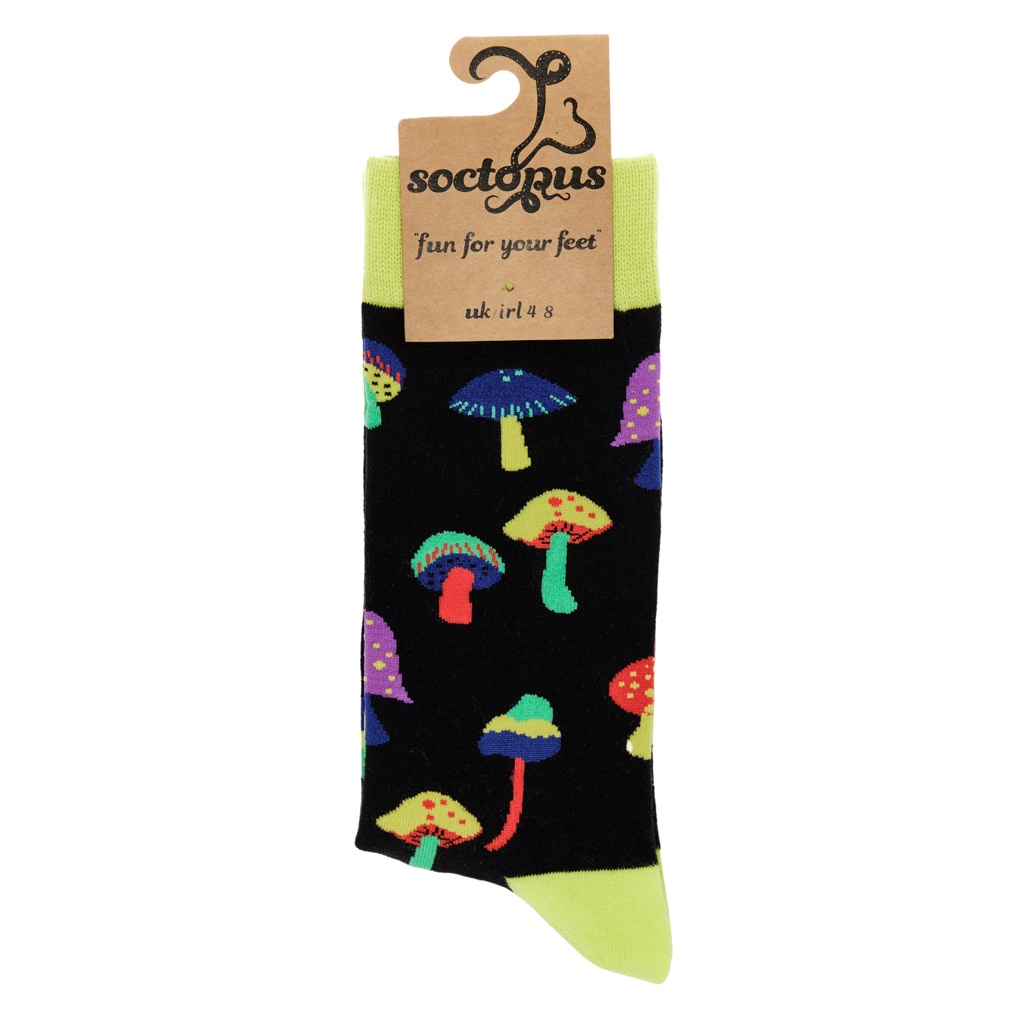 Magic Mushroom Socks - Mushroom Trippin'