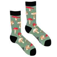 Mushrooms Bamboo Socks