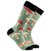 Mushrooms Bamboo Socks