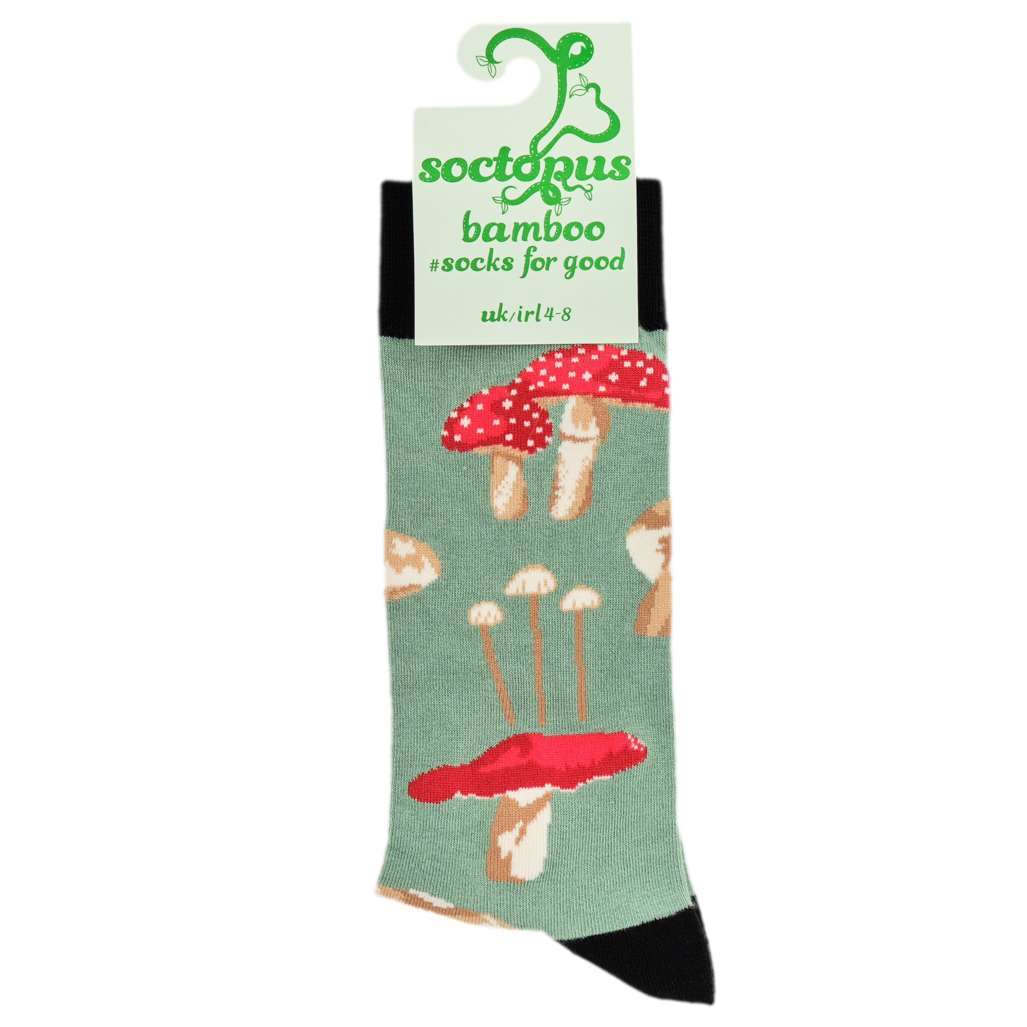 Mushrooms Bamboo Socks