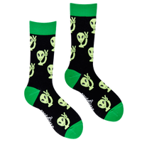 Alien Socks - Peaceman