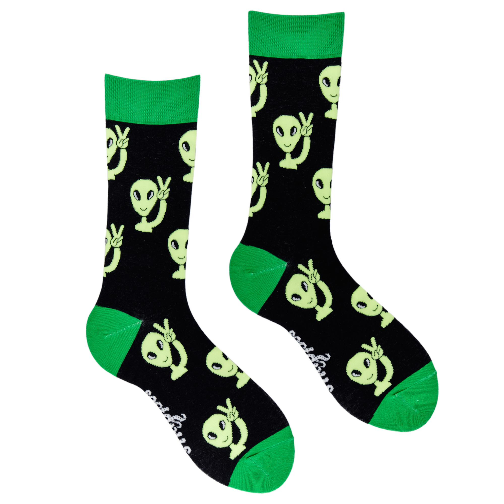 Alien Socks - Peaceman