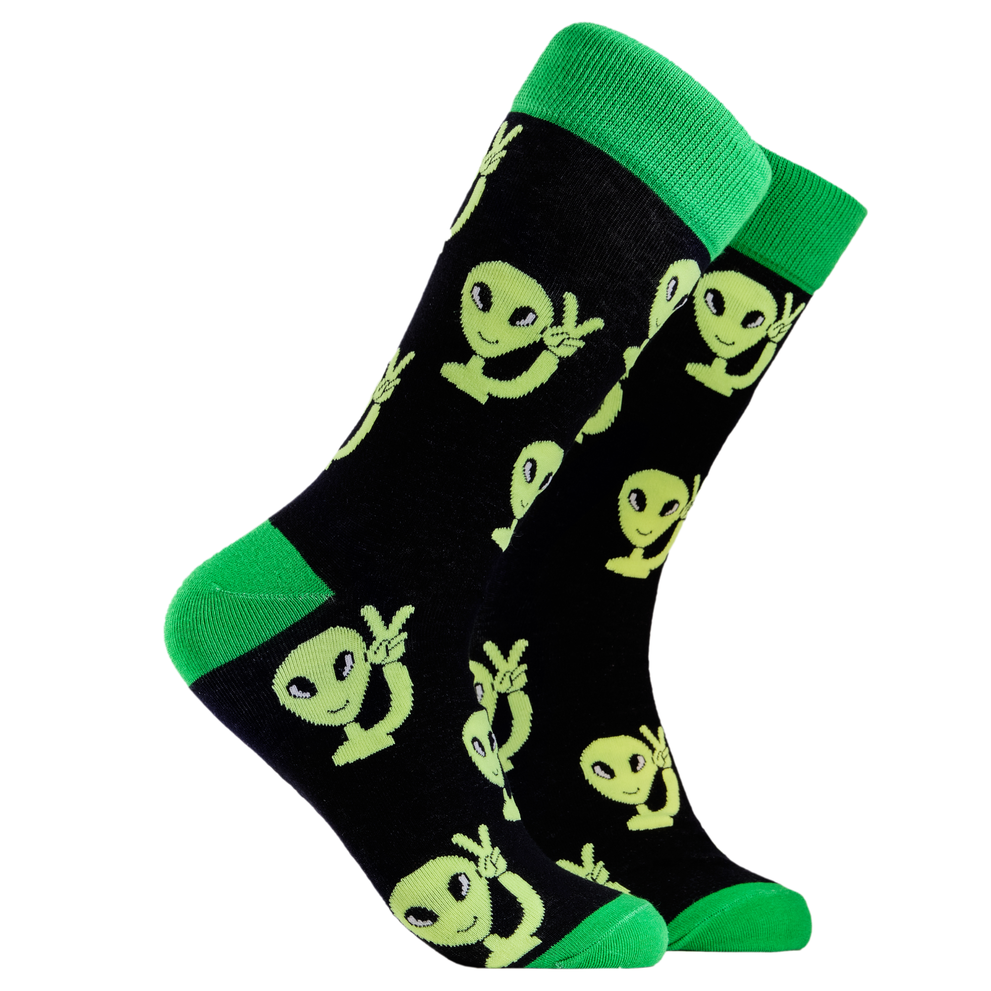 Alien Socks - Peaceman